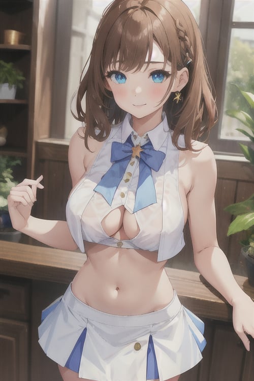 revealing sideboob shirt by Vannlinkfire1220 on Tensor.Art