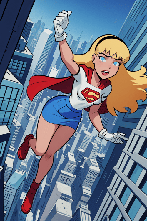 Supergirl - DC Animated Universe - Character LORA by Konan on Tensor.Art
