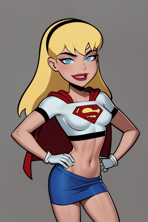 Supergirl - DC Animated Universe - Character LORA by Konan on Tensor.Art