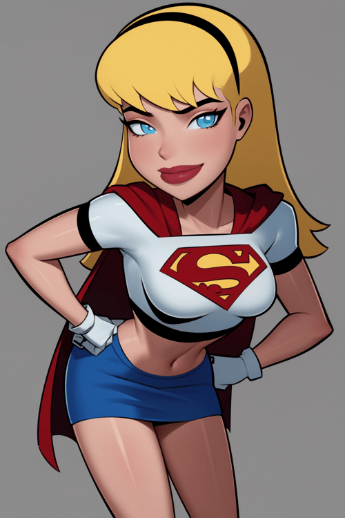 Supergirl - DC Animated Universe - Character LORA by Konan on Tensor.Art