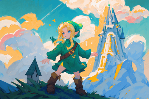 Young Link - Character LoRA by Konan on Tensor.Art