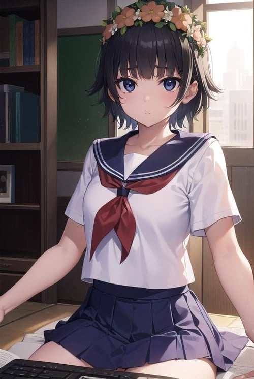 Uiharu Kazari - A Certain Scientific Railgun by Sol Eternelle on Tensor.Art