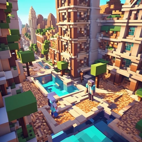Minecraft by agon on Tensor.Art