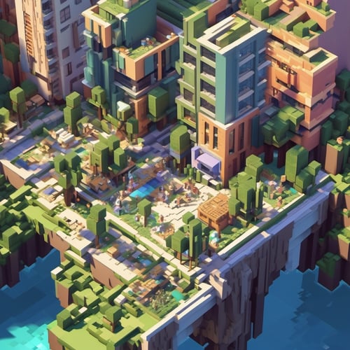 Minecraft by agon on Tensor.Art