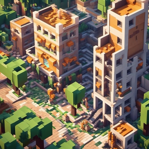 Minecraft by agon on Tensor.Art