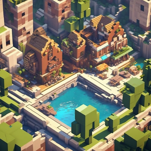 Minecraft by agon on Tensor.Art