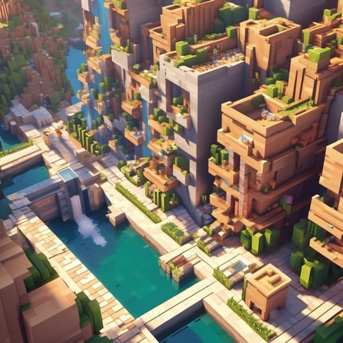 Minecraft by agon on Tensor.Art