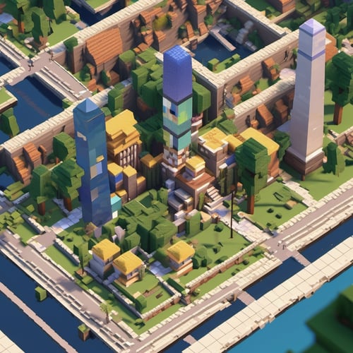 Minecraft by agon on Tensor.Art