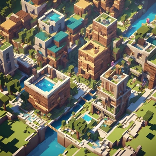 Minecraft by agon on Tensor.Art