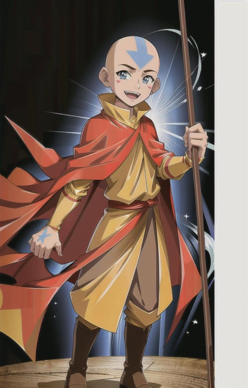 Aang (The Last Airbender) Lora by MrCluckYou on Tensor.Art