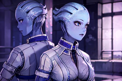 Liara T Soni from Mass Effect by Lara Croft on Tensor.Art