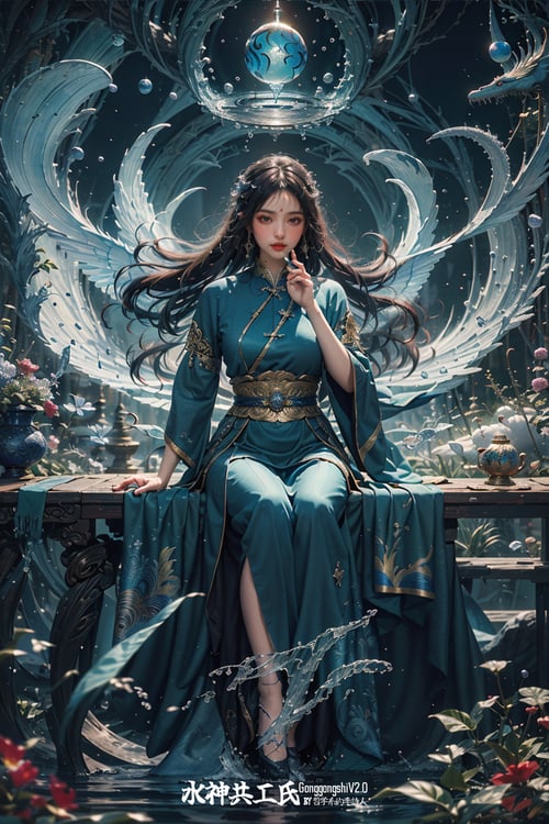 特效模仿 | 水神共工氏Gonggongshi by 哲学系的李诗人 on Tensor.Art