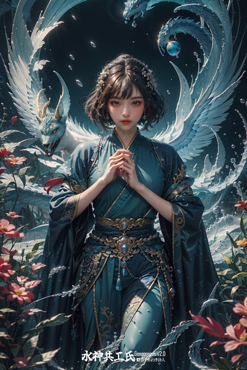 特效模仿 | 水神共工氏Gonggongshi by 哲学系的李诗人 on Tensor.Art