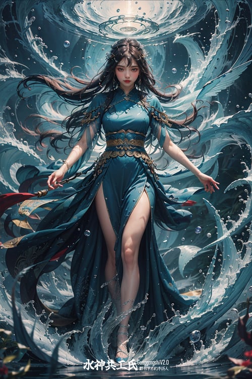 特效模仿 | 水神共工氏Gonggongshi by 哲学系的李诗人 on Tensor.Art