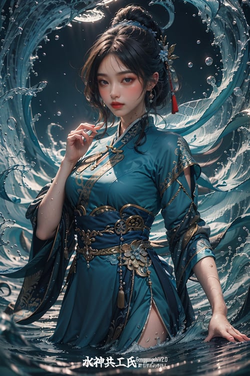 特效模仿 | 水神共工氏Gonggongshi by 哲学系的李诗人 on Tensor.Art