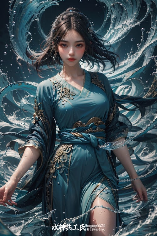 特效模仿 | 水神共工氏Gonggongshi by 哲学系的李诗人 on Tensor.Art