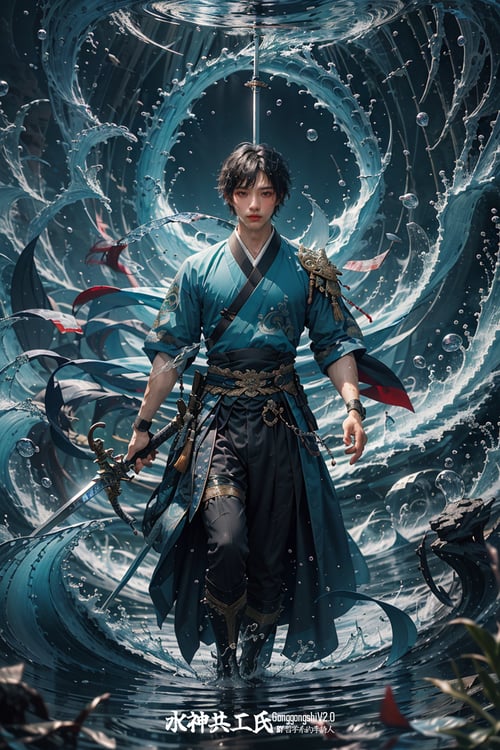 特效模仿 | 水神共工氏Gonggongshi by 哲学系的李诗人 on Tensor.Art