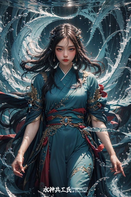 特效模仿 | 水神共工氏Gonggongshi by 哲学系的李诗人 on Tensor.Art