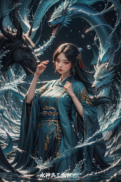 特效模仿 | 水神共工氏Gonggongshi by 哲学系的李诗人 on Tensor.Art