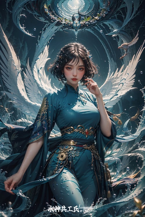 特效模仿 | 水神共工氏Gonggongshi by 哲学系的李诗人 on Tensor.Art
