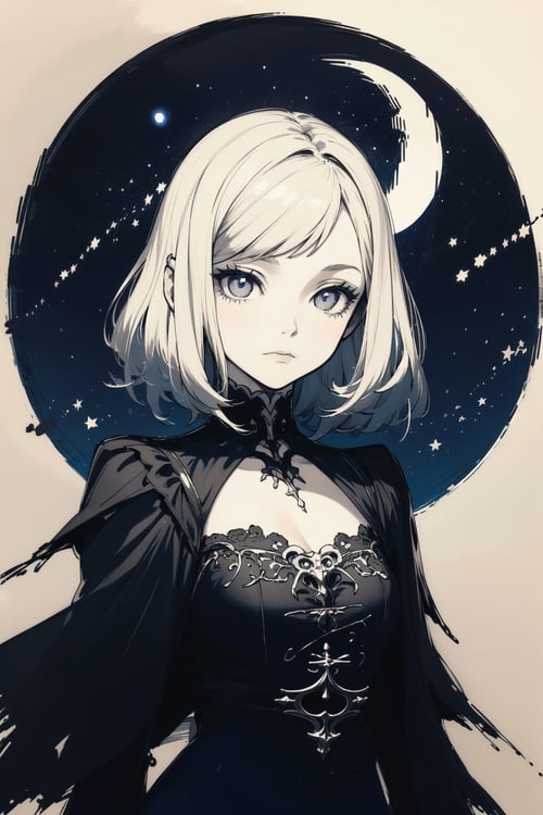 Ink Monochrome by OrangePunk on Tensor.Art