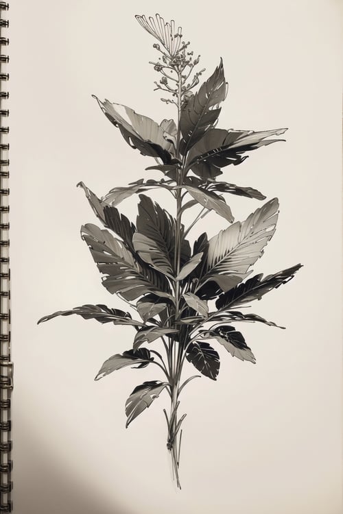 Ink Monochrome by OrangePunk on Tensor.Art