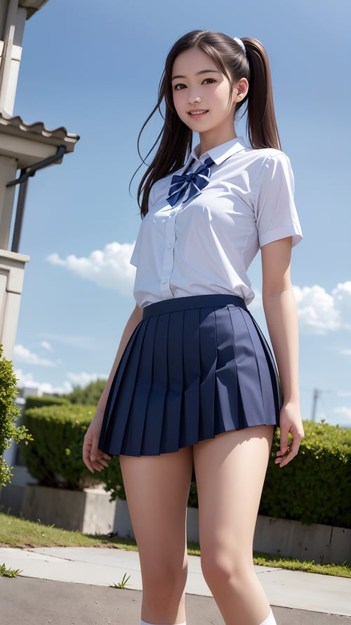HighSchoolGirl BlueSky by Kira_AI_Graphics on Tensor.Art
