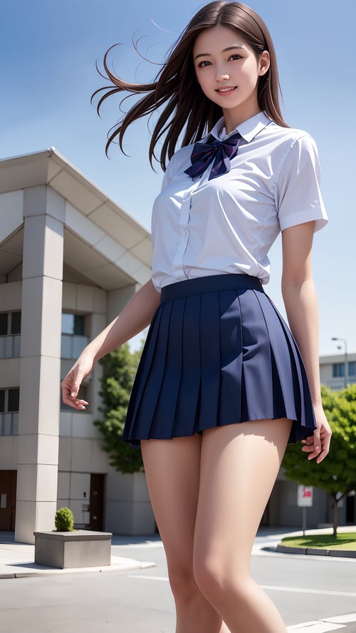 HighSchoolGirl BlueSky by Kira_AI_Graphics on Tensor.Art