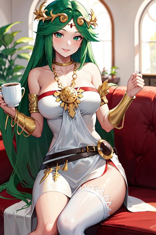 Palutena パルテナ / Kid Icarus by h_madoka on Tensor.Art
