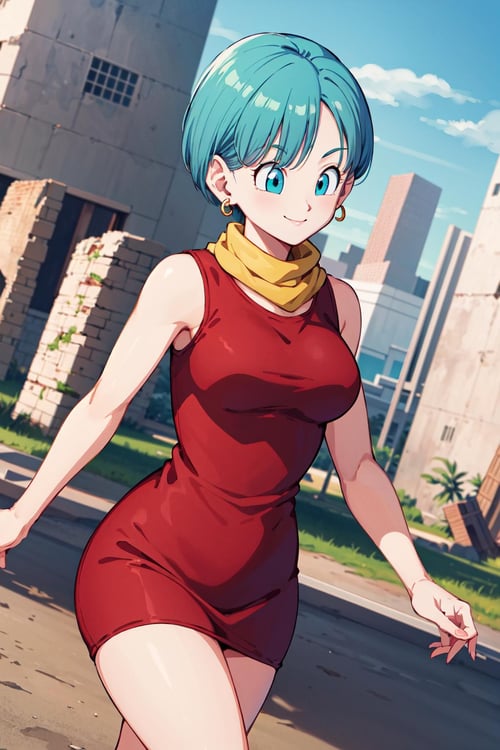 Bulma ブルマ / Dragon Ball by h_madoka on Tensor.Art