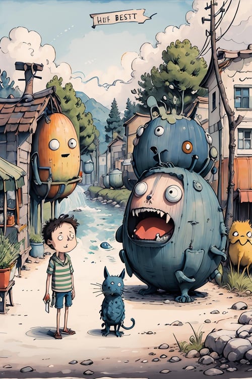 Children's picture book by Brasileirão on Tensor.Art