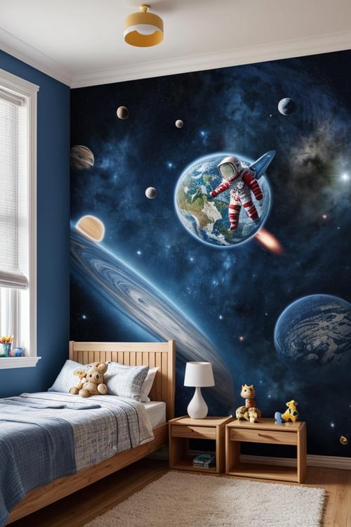 Children's room interior concept by Brasileirão on Tensor.Art