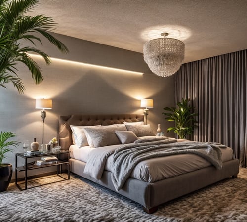 Luxurious bedroom interior design by Architech1904 on Tensor.Art