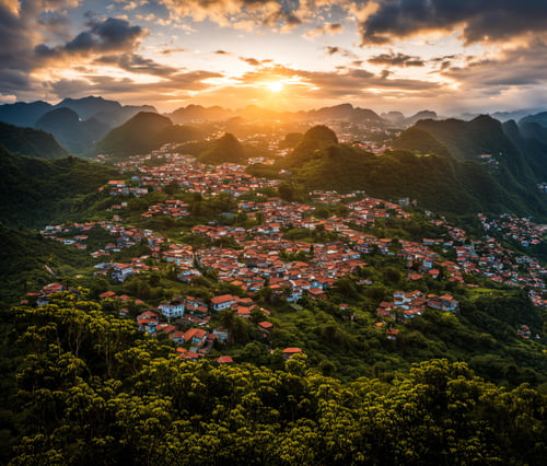 Bac Son Valley in Vietnam by doicanhbac90 on Tensor.Art