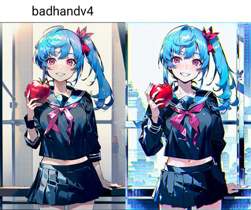 badhandv4 - AnimeIllustDiffusion by anna on Tensor.Art