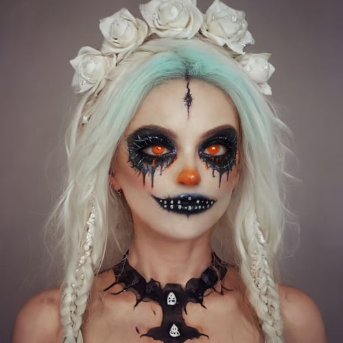 #Halloween Epic Makeup Portraits  by ogkai on Tensor.Art