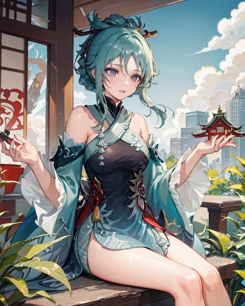 Young Madame Ping (Genshin Impact) - Rerorerorero by Ttan on Tensor.Art