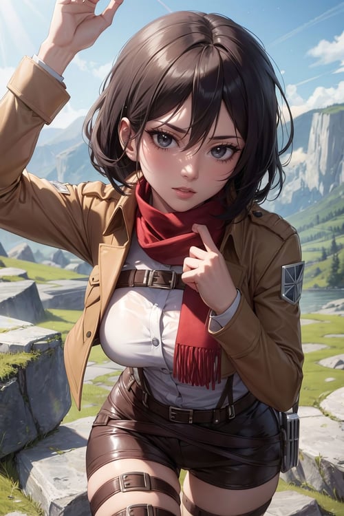 Mikasa Ackerman (Attack on Titan) by AsuraAI on Tensor.Art