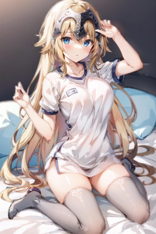 jeanne d'arc (fate),白贞德 by マカイ Makai on Tensor.Art