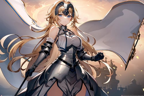 jeanne d'arc (fate),白贞德 by マカイ Makai on Tensor.Art