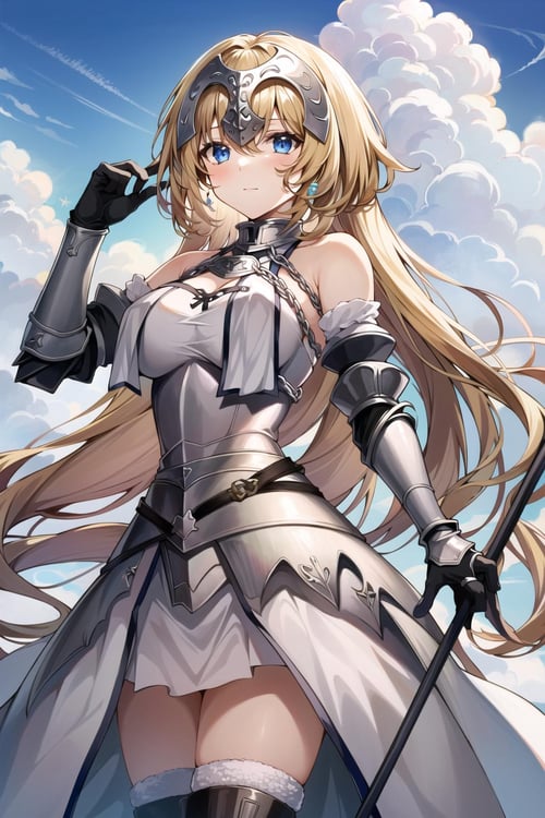jeanne d'arc (fate),白贞德 by マカイ Makai on Tensor.Art