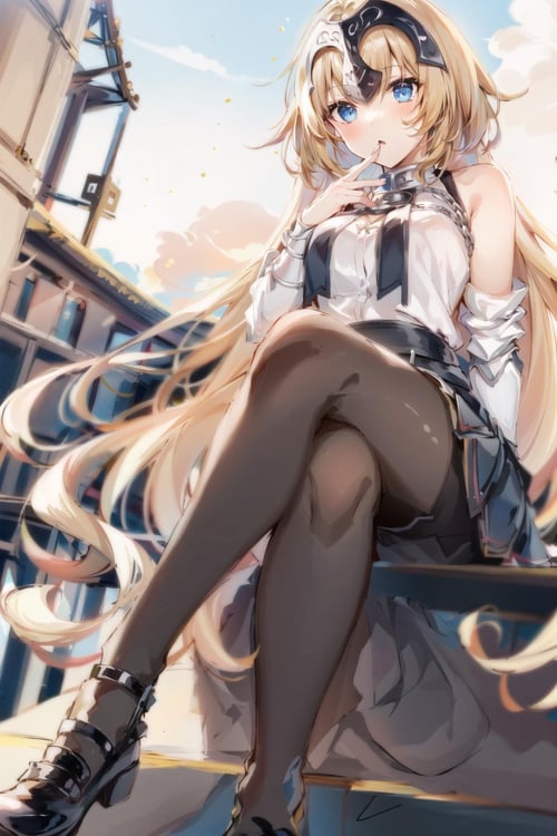 jeanne d'arc (fate),白贞德 by マカイ Makai on Tensor.Art