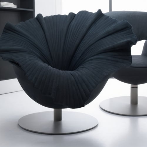 Bloom Swivel Easy Chair Kenneth Cobonpue by Architech1904 on Tensor.Art