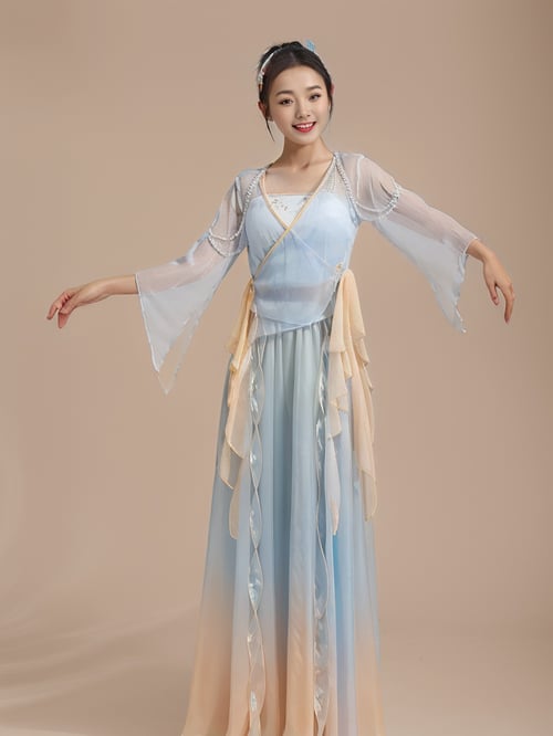 古典舞服-飘逸舞蹈服装系列 | sd1.5|多个服装lora合集 by zail on Tensor.Art