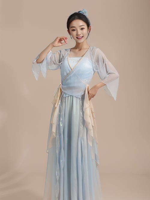 古典舞服-飘逸舞蹈服装系列 | sd1.5|多个服装lora合集 by zail on Tensor.Art