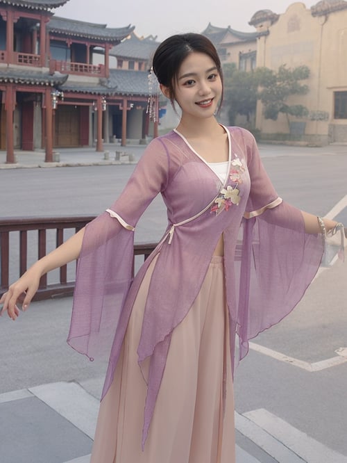 古典舞服-飘逸舞蹈服装系列 | sd1.5|多个服装lora合集 by zail on Tensor.Art