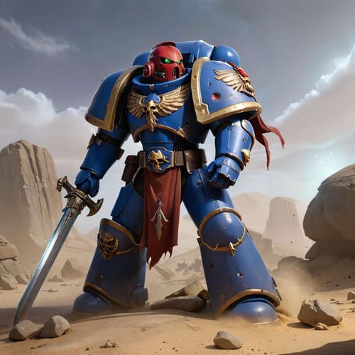 Space Marine v2 (Primaris Marines)- SDXL - Lora by ToastFace on Tensor.Art