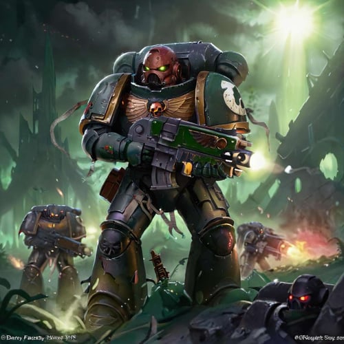 Space Marine v2 (Primaris Marines)- SDXL - Lora by ToastFace on Tensor.Art