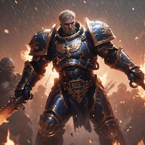 Roboute Guilliman (Warhammer 40k) - SDXL Lora by ToastFace on Tensor.Art