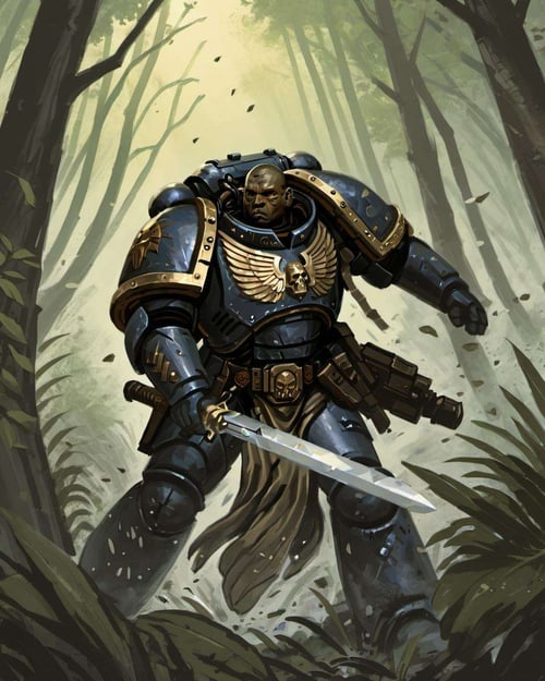 Space Marine v2 (Primaris Marines)- SDXL - Lora by ToastFace on Tensor.Art